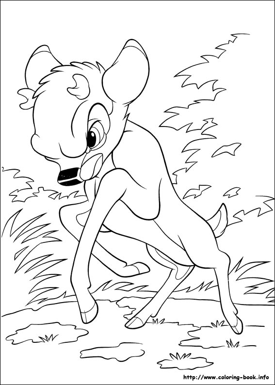 Bambi 2 coloring picture